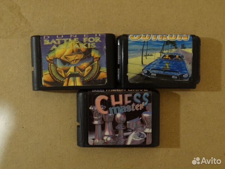 Картриджи Dendy, Sega, PlayStation б.у