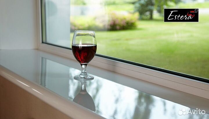 Подоконник глянцевый пвх