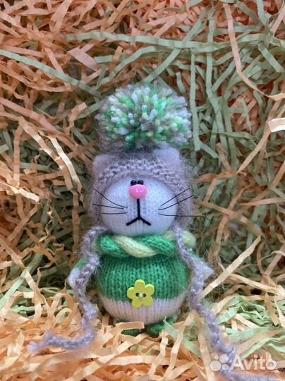 Амигуруми кот