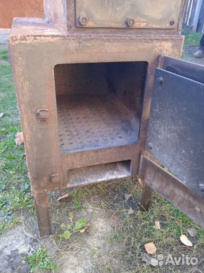 Печка буржуйка на дровах
