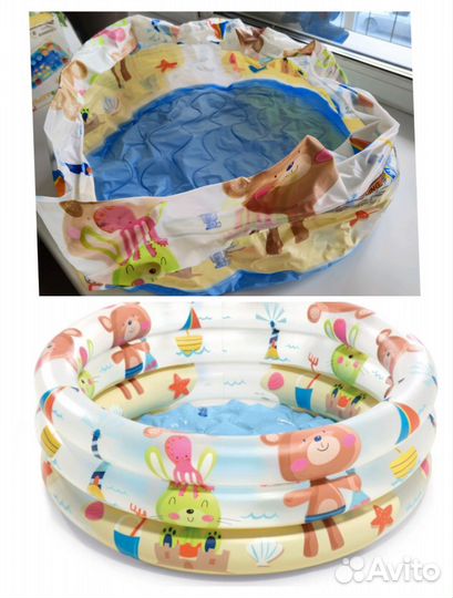 Детский надувной бассейн