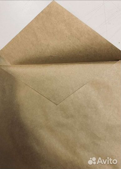 Конверты крафтовые