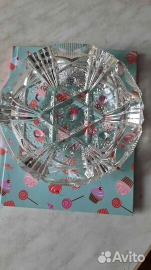 Хрустальная пепельница