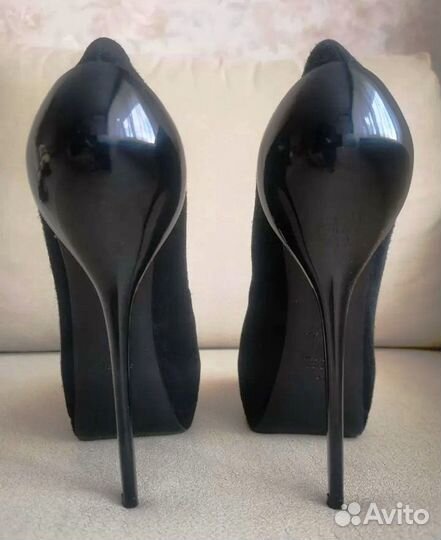 Туфли Giuseppe Zanotti Design Vero Cuoio.Размер 39
