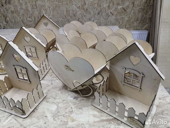 Лазерная резка оргстекла фанеры