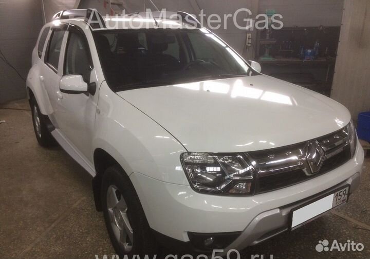 Установка гбо на Renault Duster пропан 4 поколения