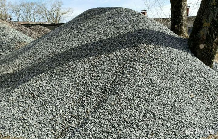 Щебень гравийный с доставкой