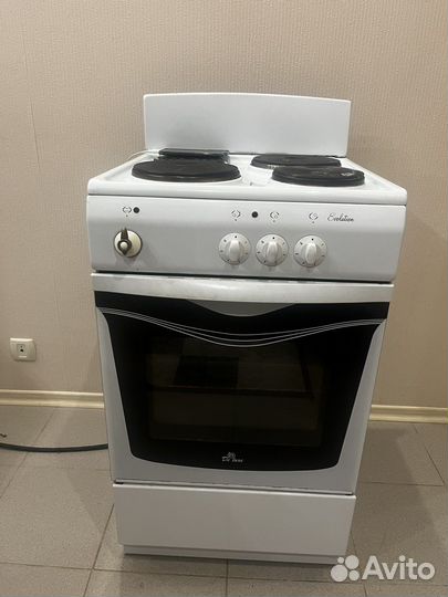 Плита электрическая б/у с духовкой