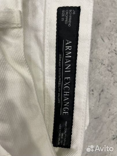 Armani exchange джинсы женские оригинал новые