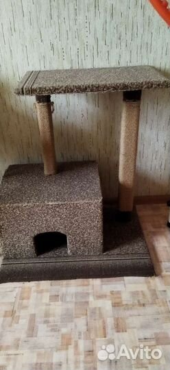 Когтеточка домик для кошки