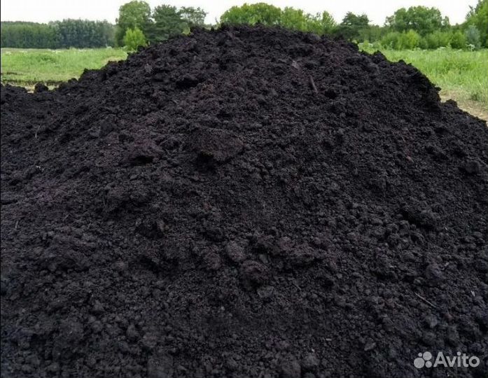 Перегной с черноземам