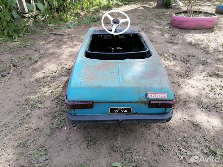 Детская педальная машина СССР