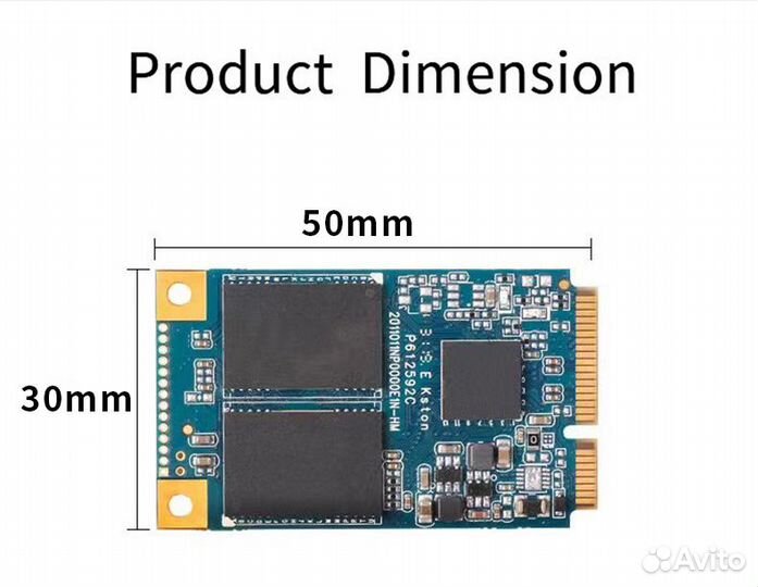 Жесткий диск m2sata 128 Гб с переходником на SATA3