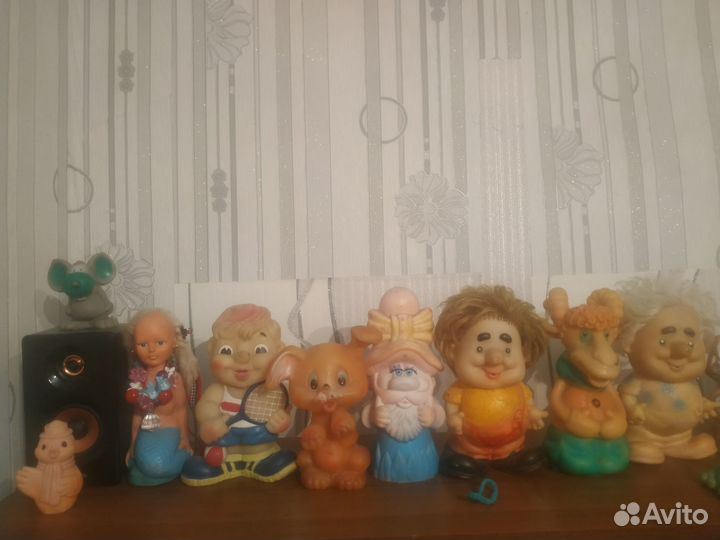 Игрушки резиновые советские СССР