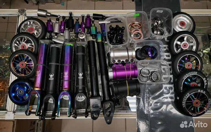 Запчасти для трюковых самокатов