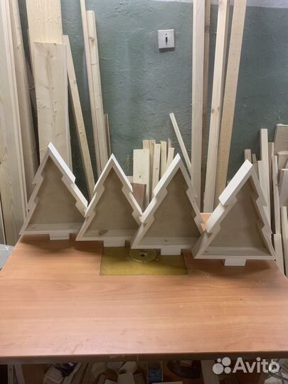 Деревянный подарочный бокс 