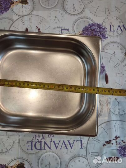 Гастроемкость с крышкой gn 1/2 (325x265x65 mm)