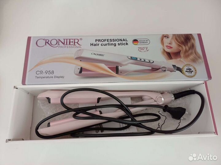 Стайлер плойка для локонов, новая