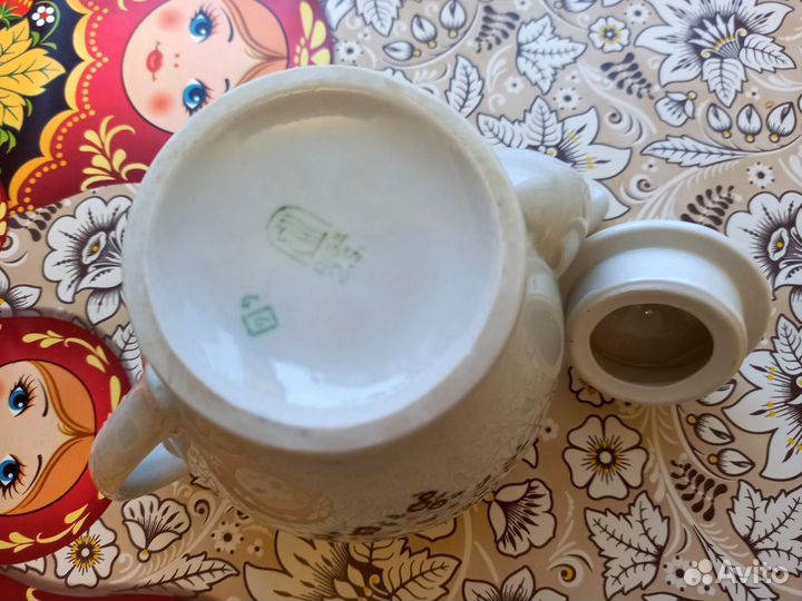 Чайник фарфоровый СССР