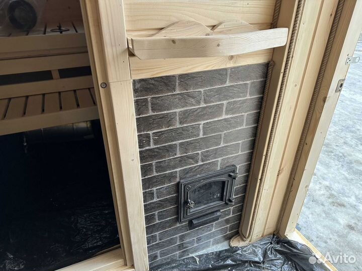 Баня бочка квадро