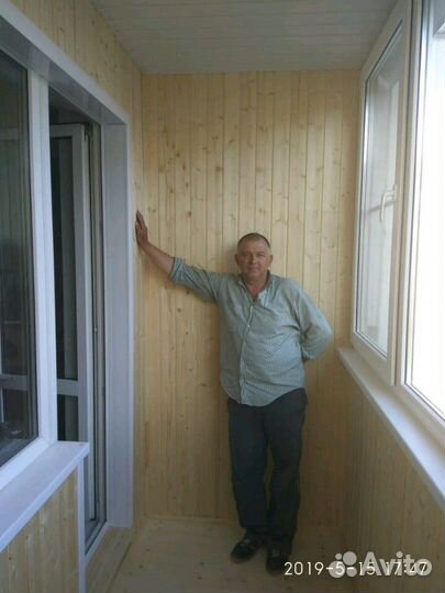 Остекление (утепление) Отделка балконов и лоджий б