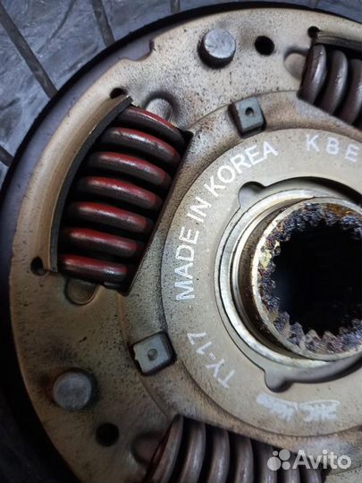 Корзина сцепления toyota corolla ZZE121