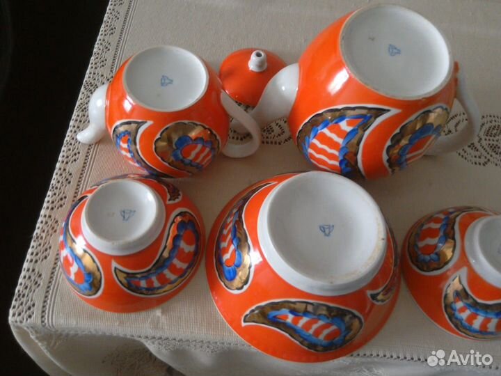 Чайный сервиз СССР казахстан