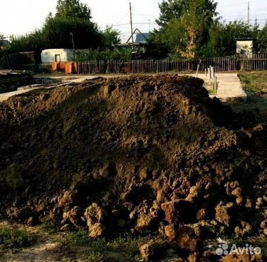 Верхний слой плодородный грунт