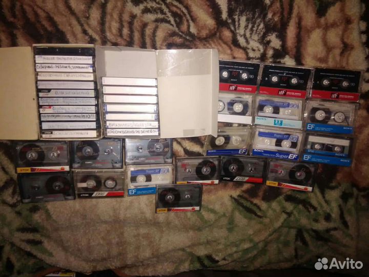 Аудиокассеты tdk.basf и лицензия 100 шт