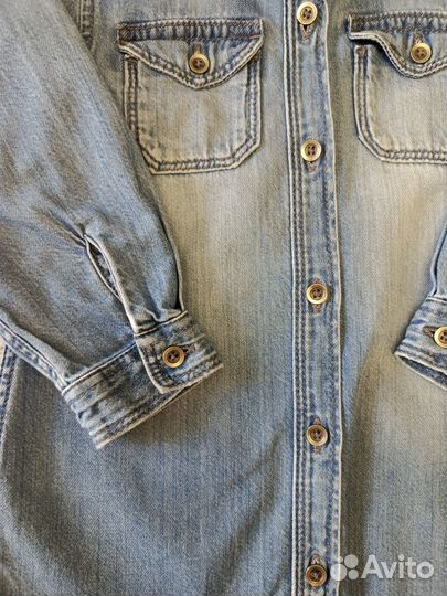 Джинсовая туника р.80-86, Next