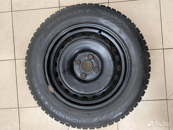 Колеса Rio Solaris Nokian Nordman 7 185/65 R15 зим