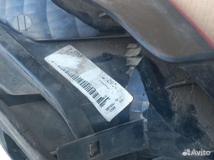 Opel Corsa D фонарь задний правый оригинал