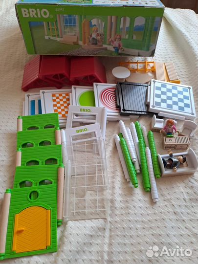 Деревянная дорога brio. family house 33941