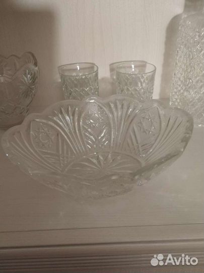 Хрустальная ваза