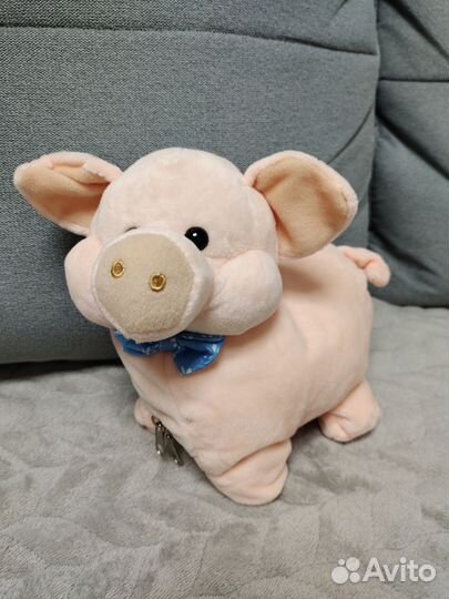 Новая Мягкая игрушка хрюшка поросенок 22 см