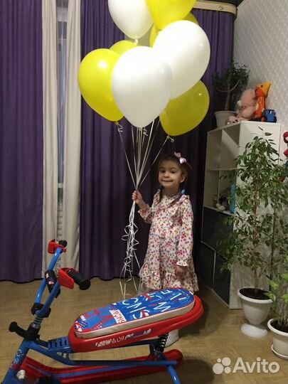 Детский снегокат бу