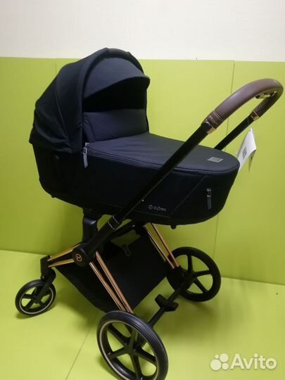 Коляска Cybex Priam IV 2в 1 Шасси Rose Gold