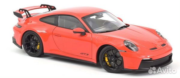Porsche 911 (992 II) GT3 2021 orange 1/18 norev