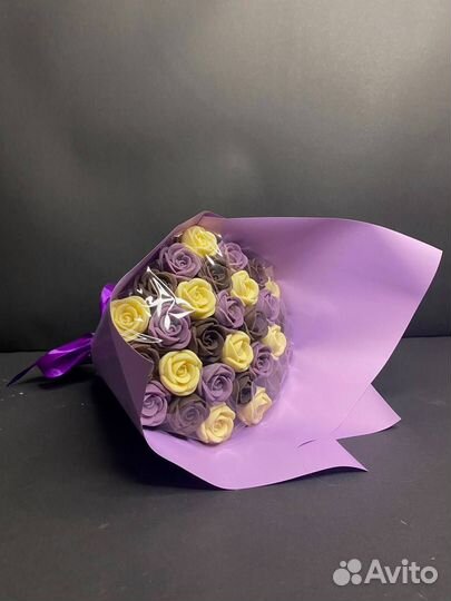 Букет - 29 Роз из Бельгийского Шоколада