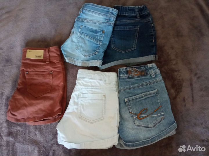 Джинсовые шорты 146-152
