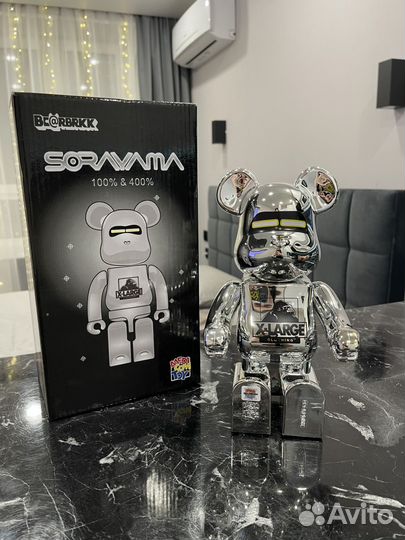 Мишка bearbrick sorayama x-large