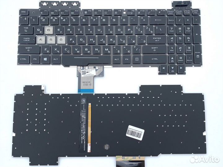 Клавиатура для Asus TUF FX505D с RGB подстветкой