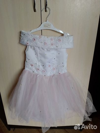 Новогоднее платье для девочки от 2 до 4 лет