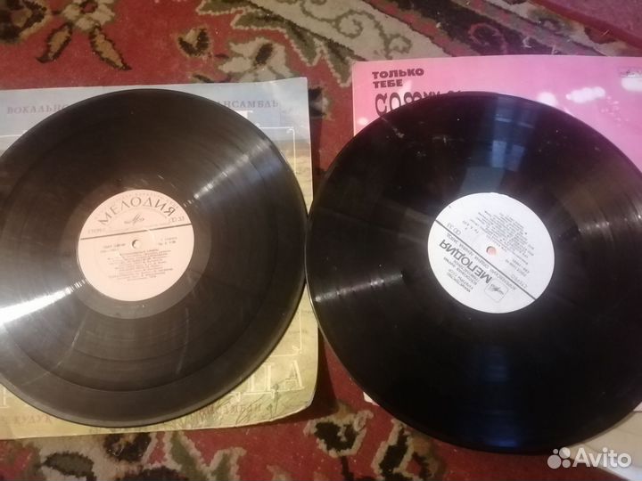 Виниловые пластинки СССР