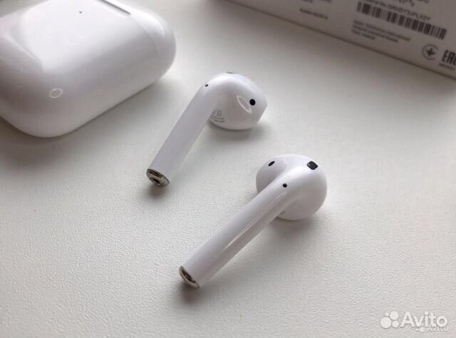 Airpods 2 (Люкс качество + Чехол)