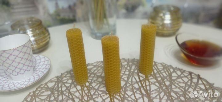 Ароматическая свеча ручной работы