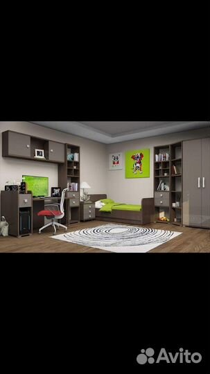 Комплект мебели в комнату для подростка