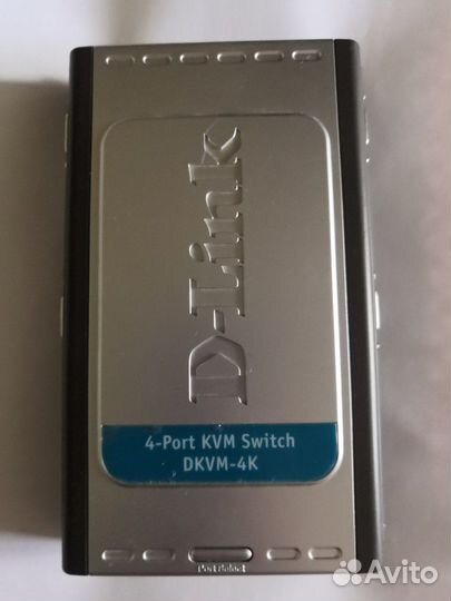 D-Link dkvm-4U 4-портовый KVM переключатель