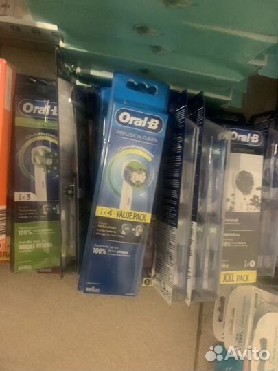 Сменные насадки oral b braun для зубных щёток