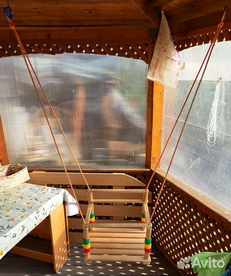 Детская качелька подвесная